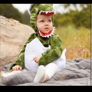 Adorable Pottery Barn Kids Dinosaur costume 12-24 months
